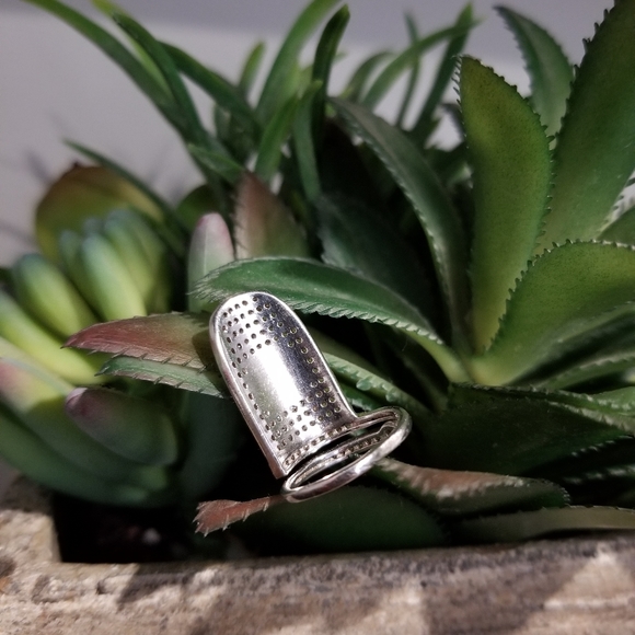 💎STERLING SILVER UNIQUE NAIL RING - Picture 4 of 8